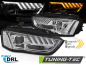 Preview: XENON LED Tagfahrlicht Scheinwerfer für Audi A4 B8 Lim./Avant/Cabrio 12-15 chrom dynamisch